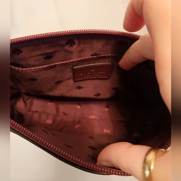 Kate Spade Cherry Red Glitter Crossbody - Picture 8 of 12